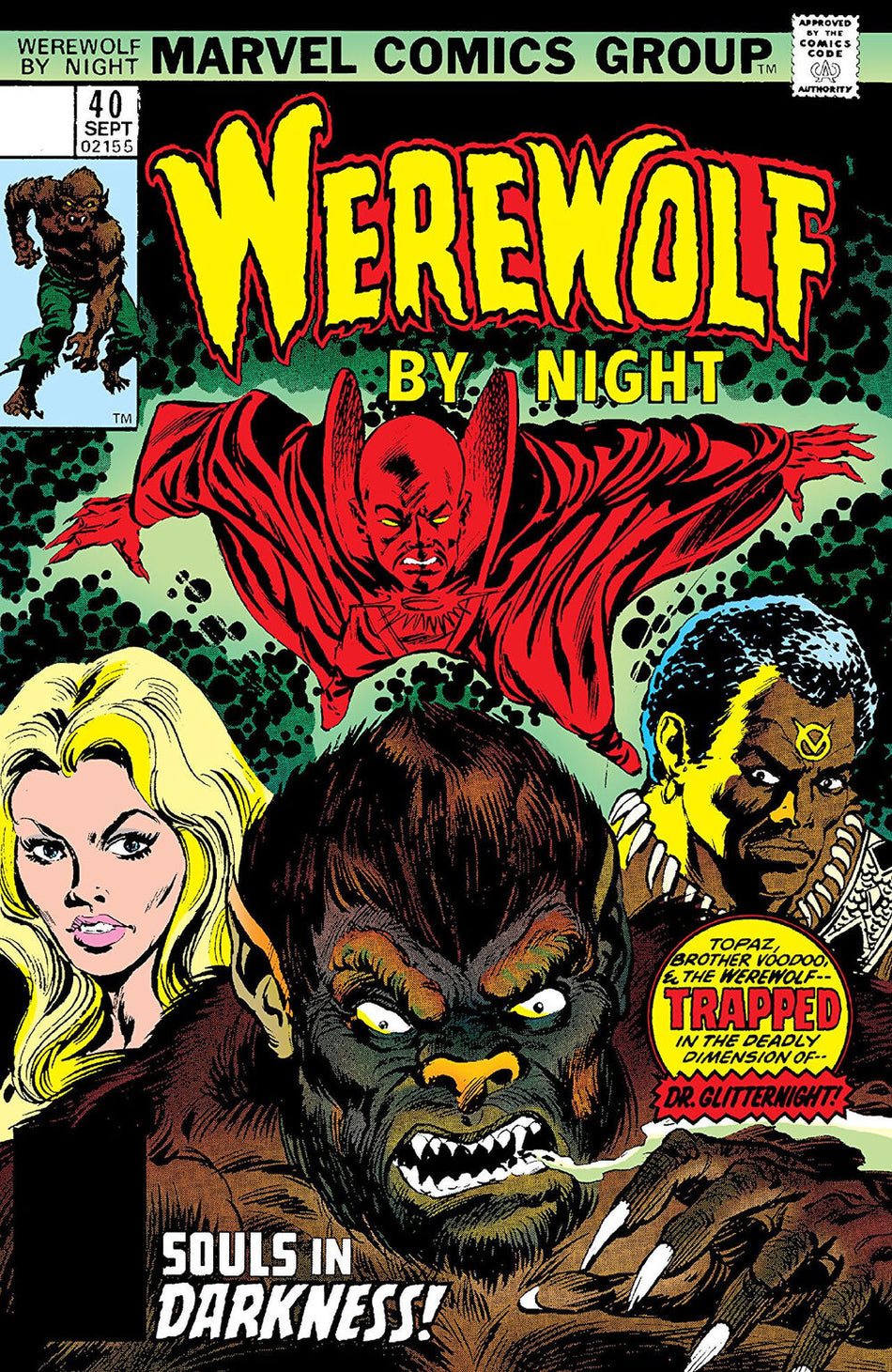 Werewolf By Night V1 #40 VG