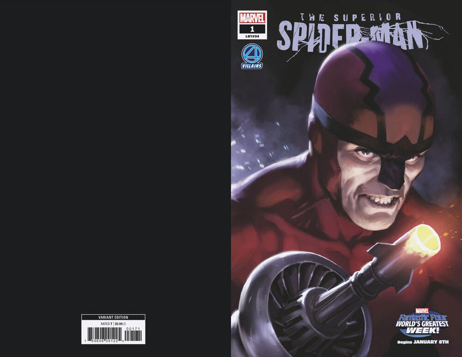 Superior Spider-Man V2 (2018)  #1G NM Marko Djurdjevic Fantastic Four Villains Cover