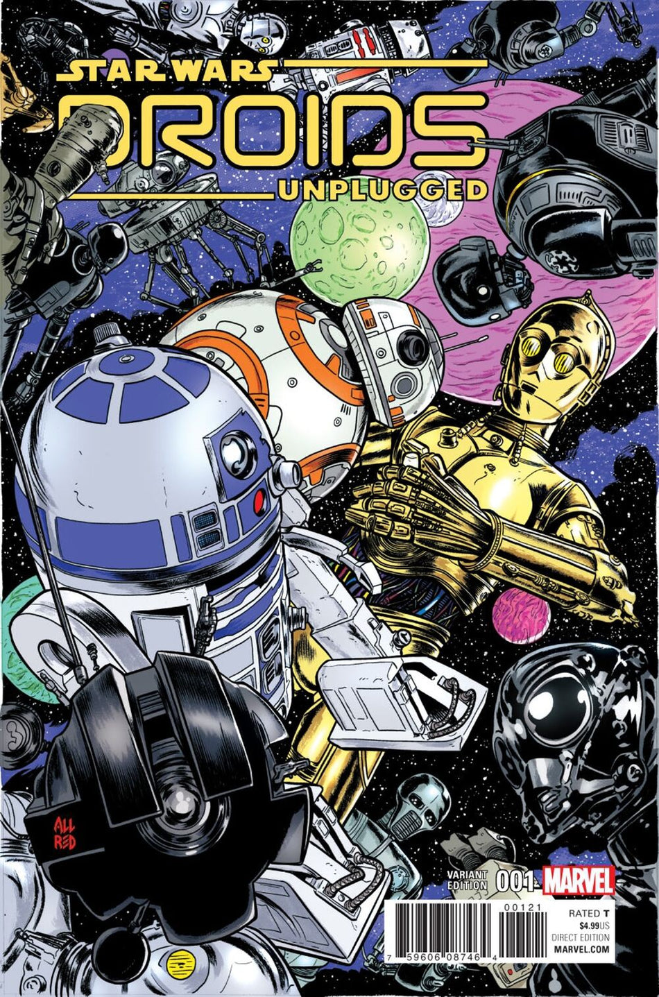 Star Wars Droids Unplugged #1 Allred Variant