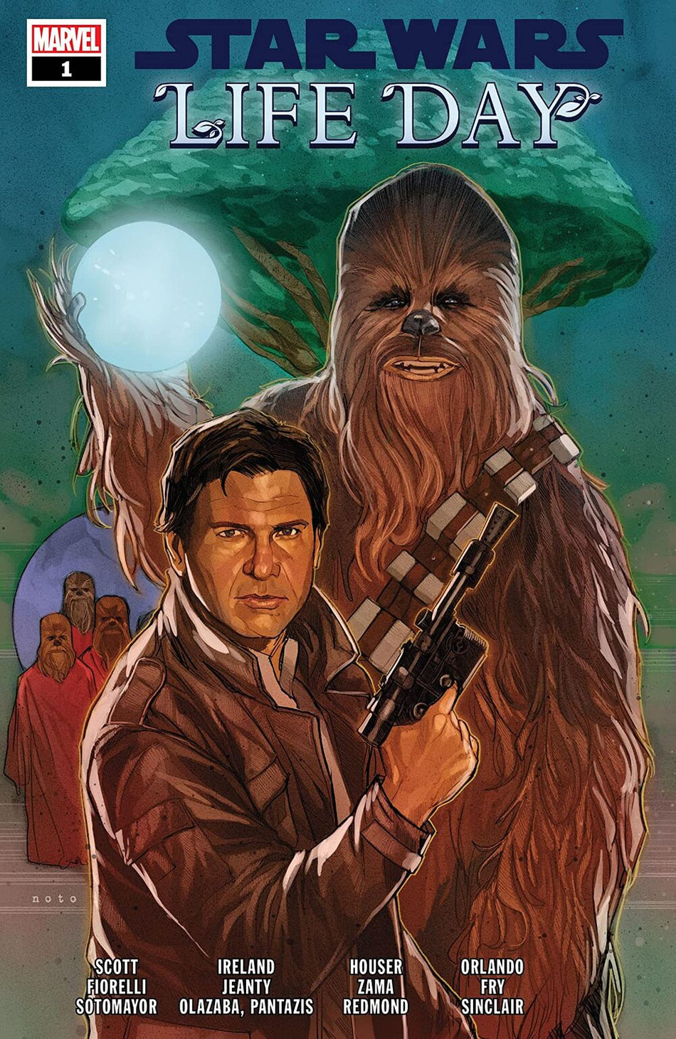 Star Wars Life Day V1 #1 VF+ Wal-Mart Variant