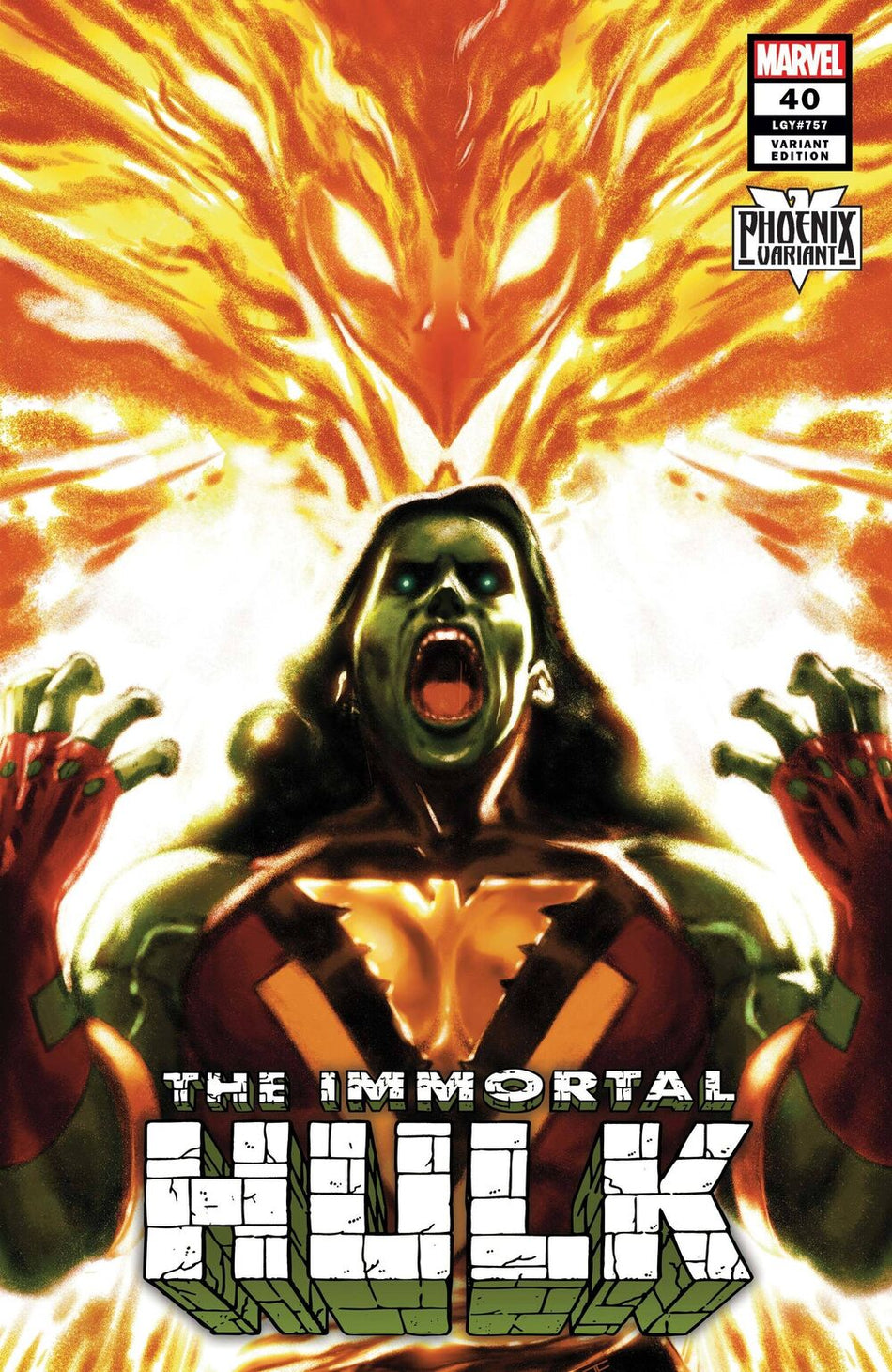 Immortal Hulk V1 #40 NM- Phoenix Variant