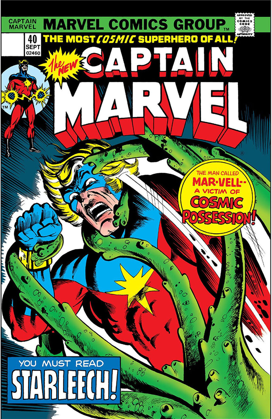 Captain Marvel V1 (1975)  #40 FN/VF