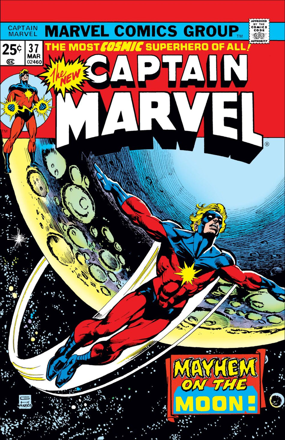Captain Marvel V1 (1975)  #37 FN/VF