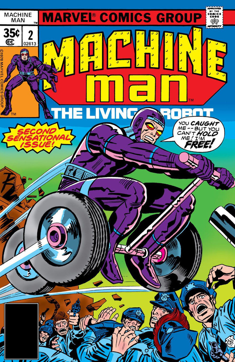 Machine Man, Vol. 1 (1978) #2 NM