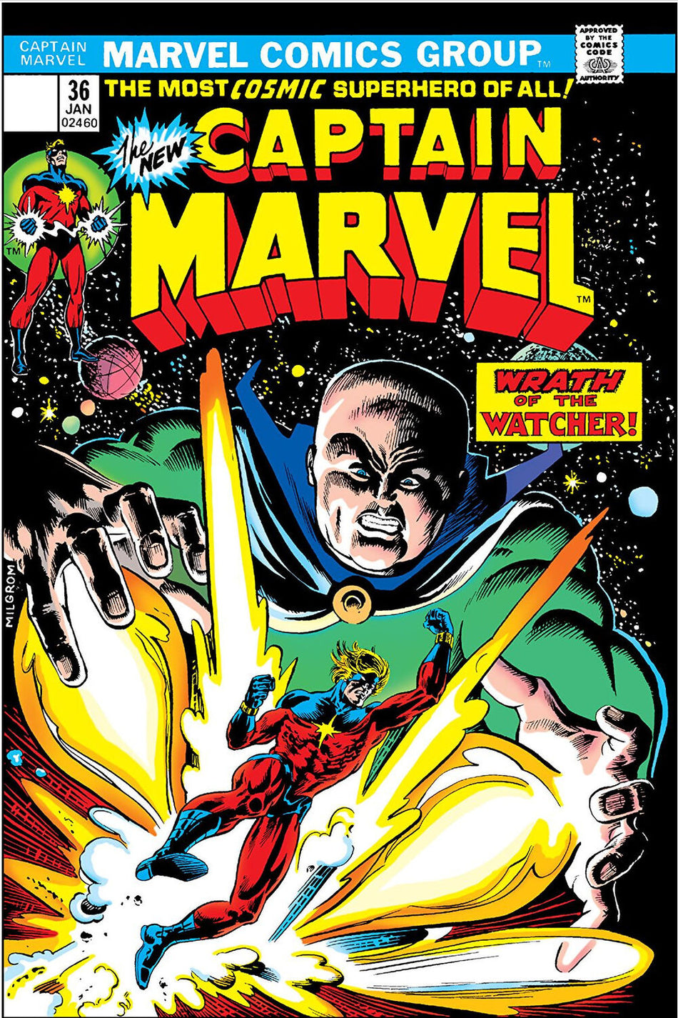 Captain Marvel V1 (1975)  #36 Very FN-