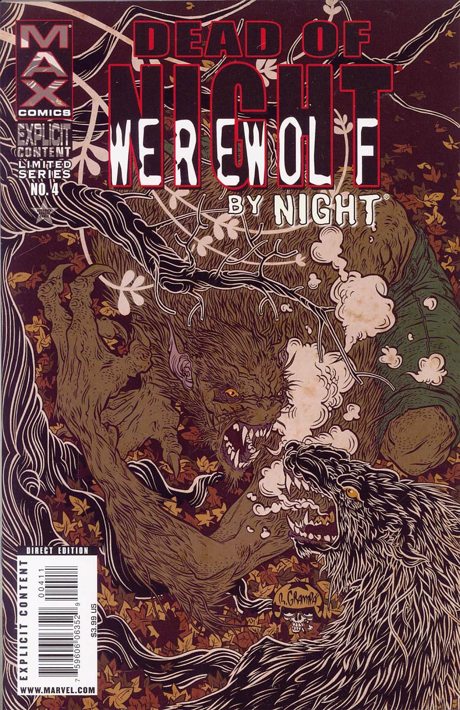 Dead Of Night Featuring Werewolf By Night #4 (Of 4)
