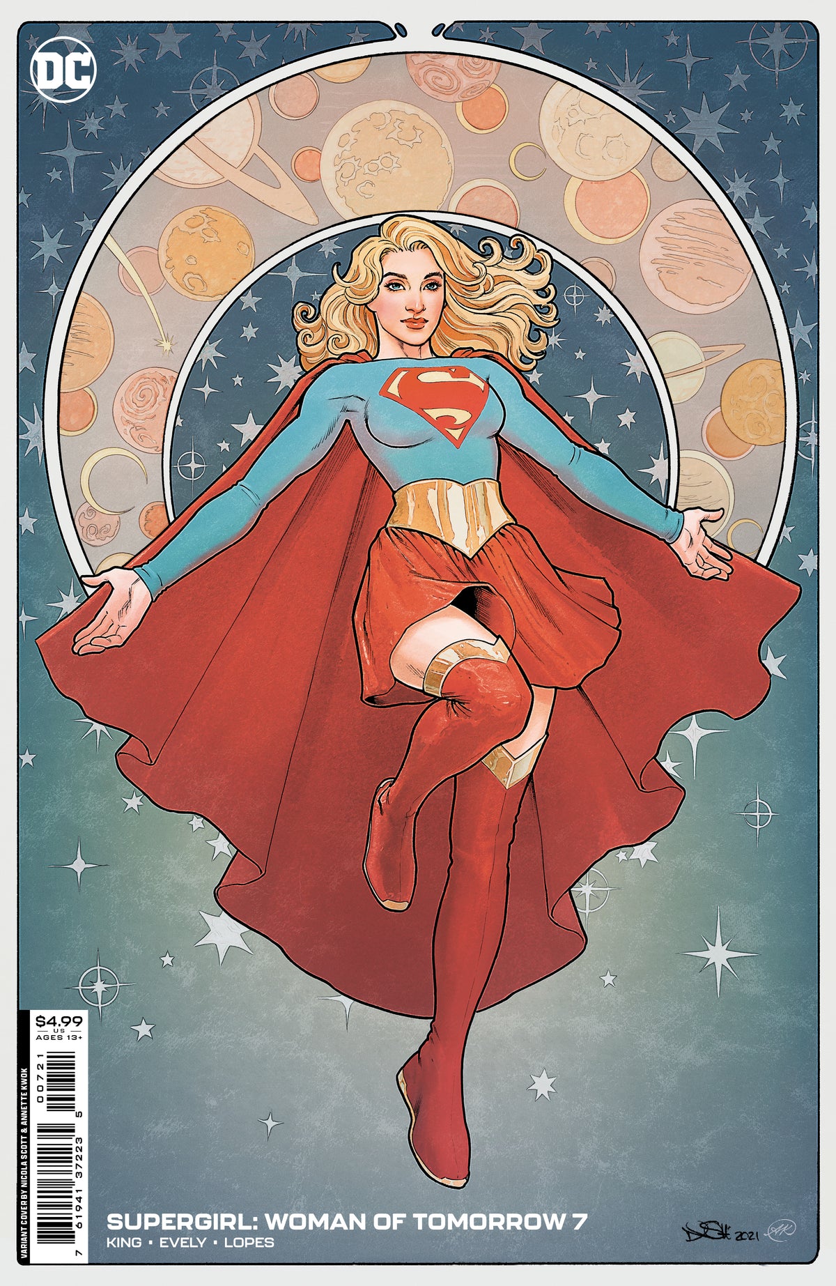 Photo of Supergirl: Woman of Tomorrow (22) 7B  Nicola Scott   Nicola Scott   comic sold by Stronghold Collectibles