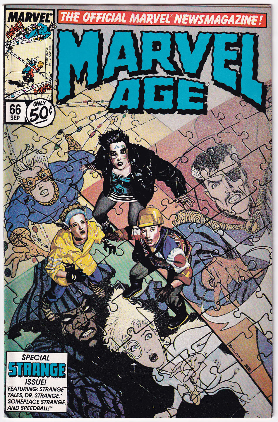 Photo of Marvel Age (1988)  Iss 66 comic sold by Stronghold Collectibles