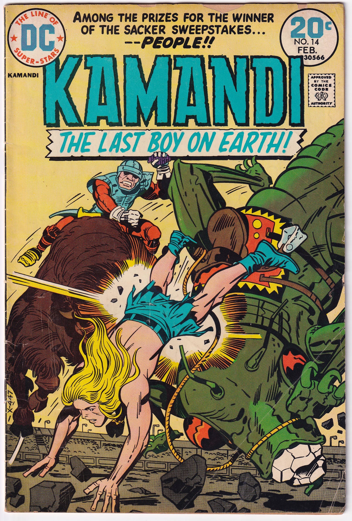 Photo of Kamandi (1974)  Iss 14 Fine - comic sold by Stronghold Collectibles