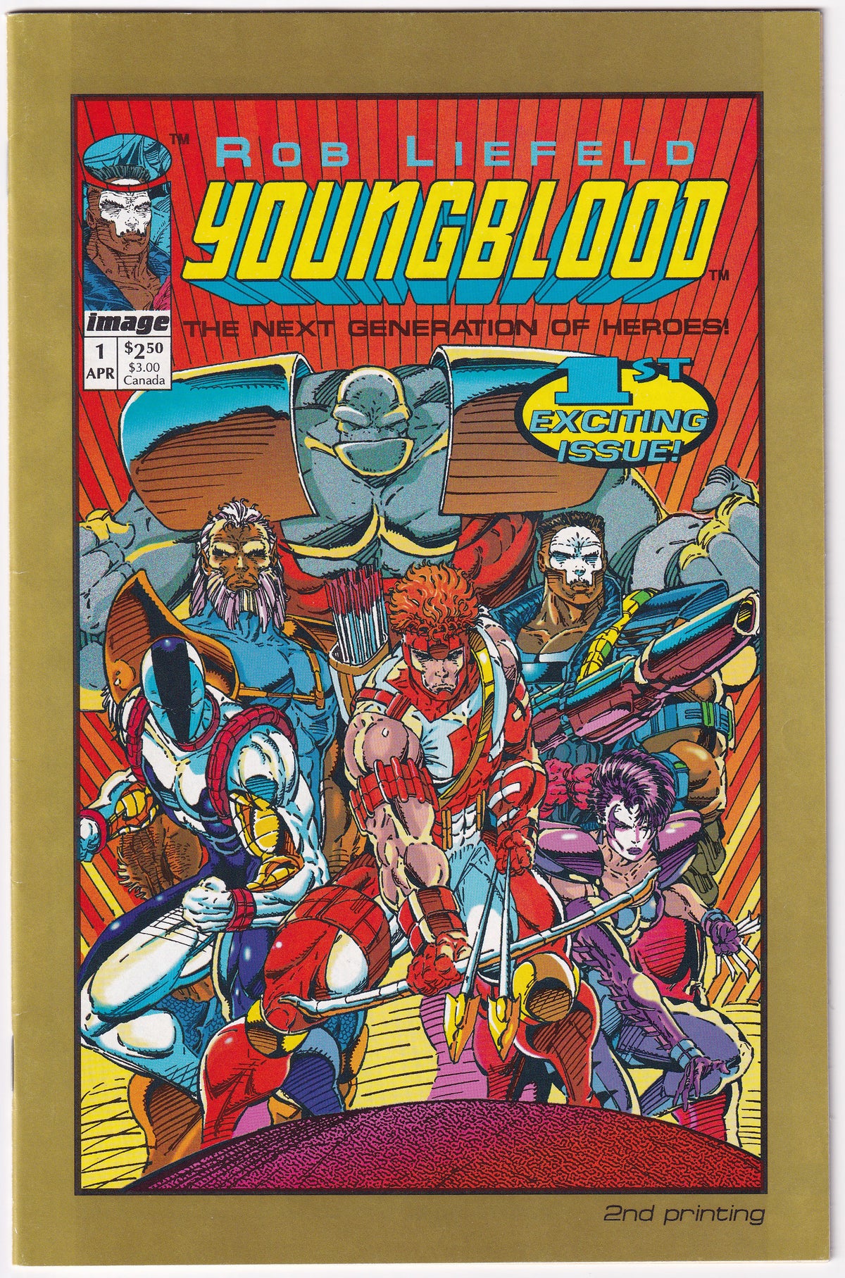 Photo of Youngblood, Vol. 1 (1992)  Iss 1B Near Mint - comic sold by Stronghold Collectibles