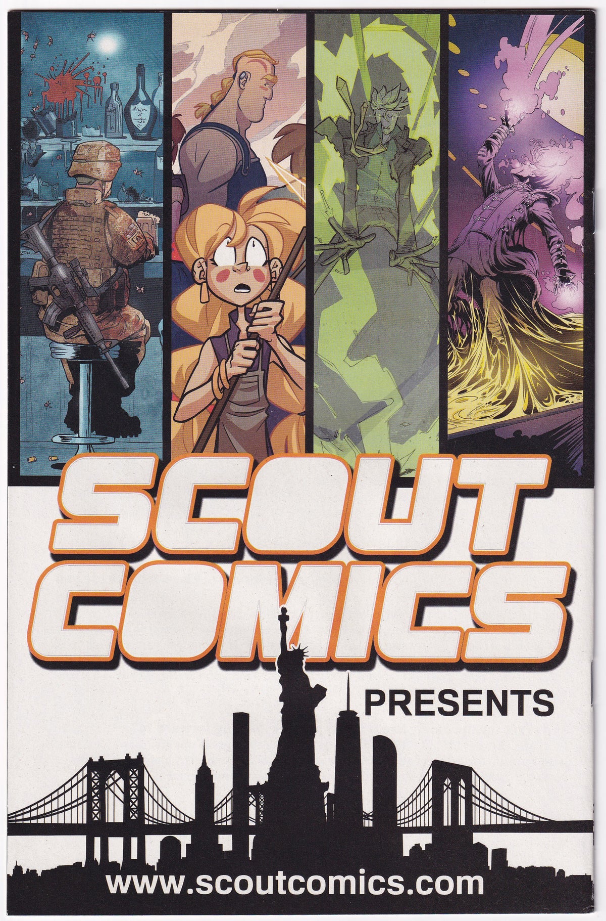 Photo of Scout Comics Presents Iss 1 Near Mint comic sold by Stronghold Collectibles
