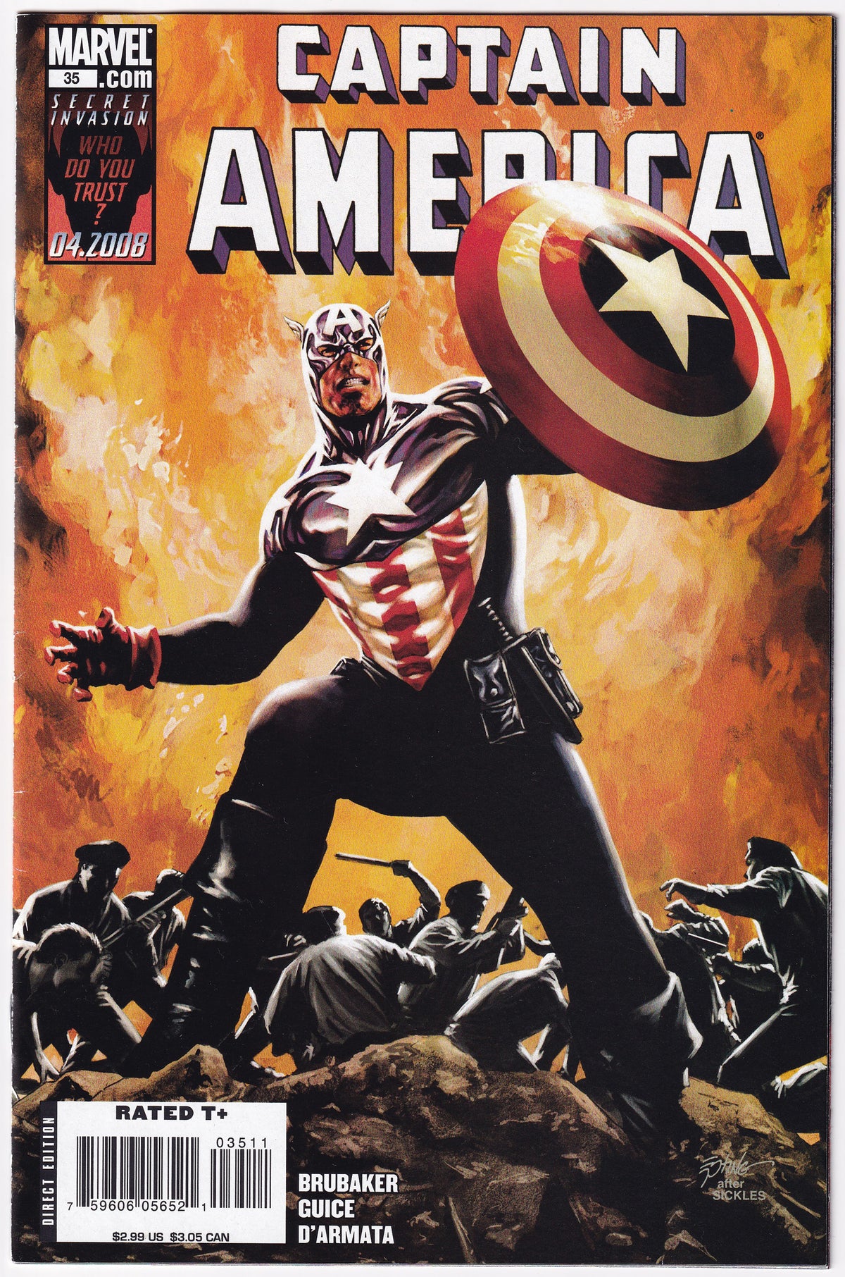 Photo of Captain America, Vol. 5 (2008)  Iss 35 comic sold by Stronghold Collectibles