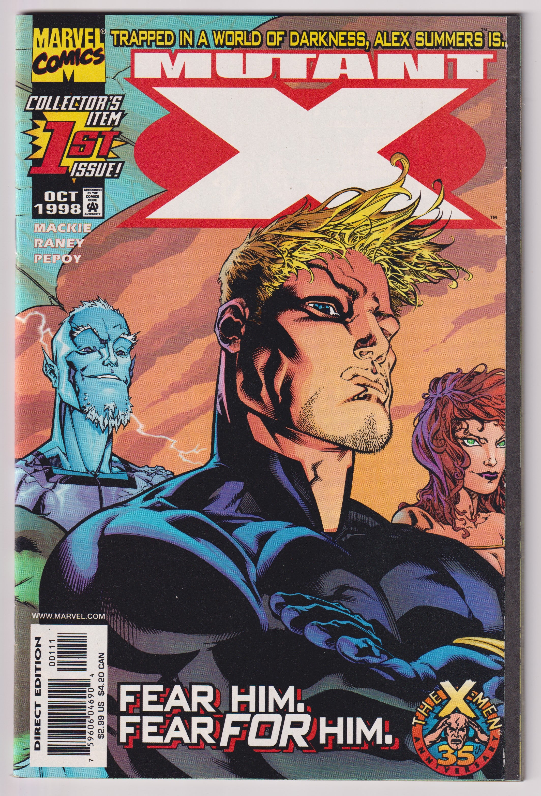 Photo of Mutant X (1998)  Iss 1A Near Mint  Comic sold by Stronghold Collectibles