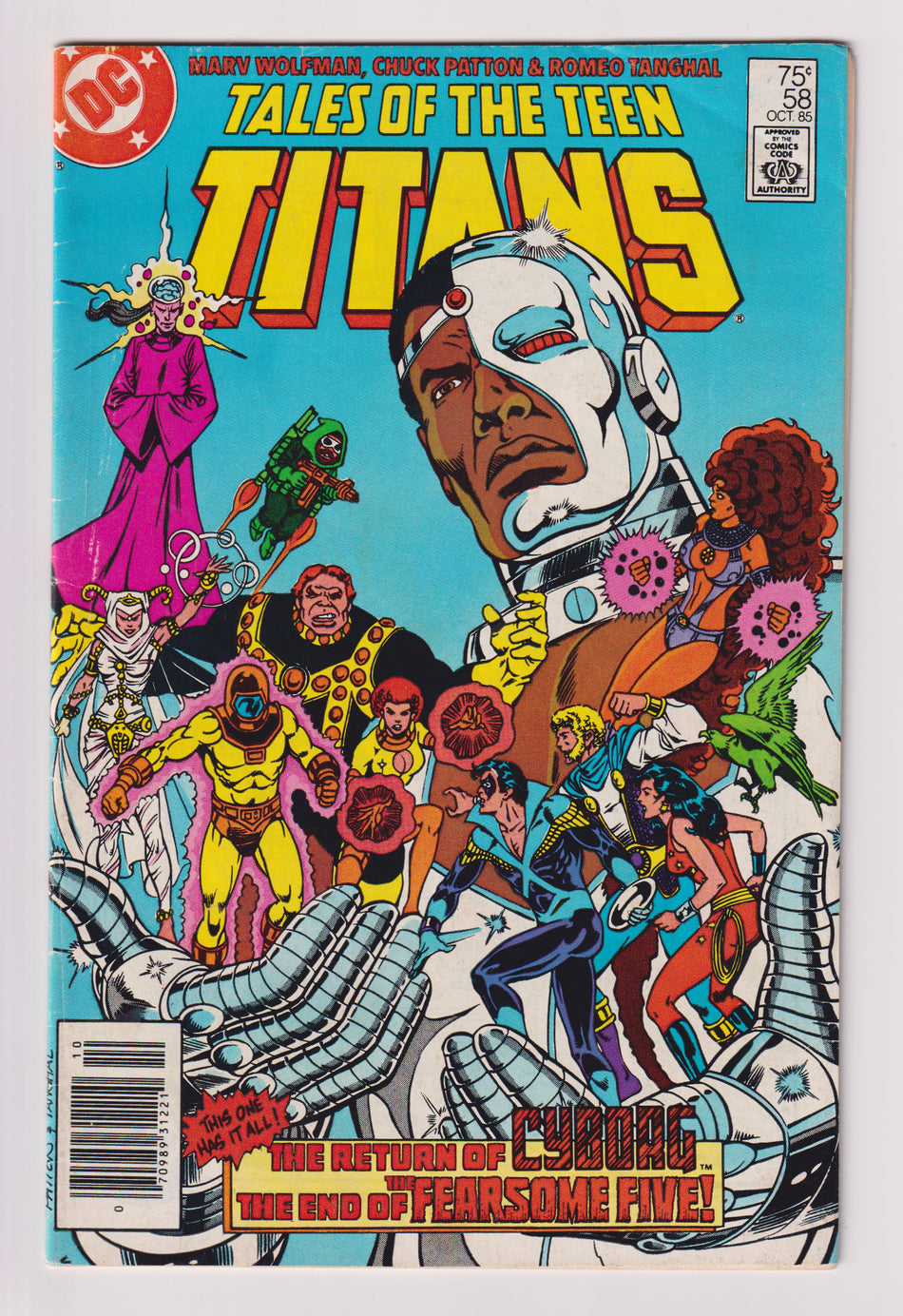 Photo of Tales Of The Teen Titans (1985)  Iss 58 Fine  Comic sold by Stronghold Collectibles