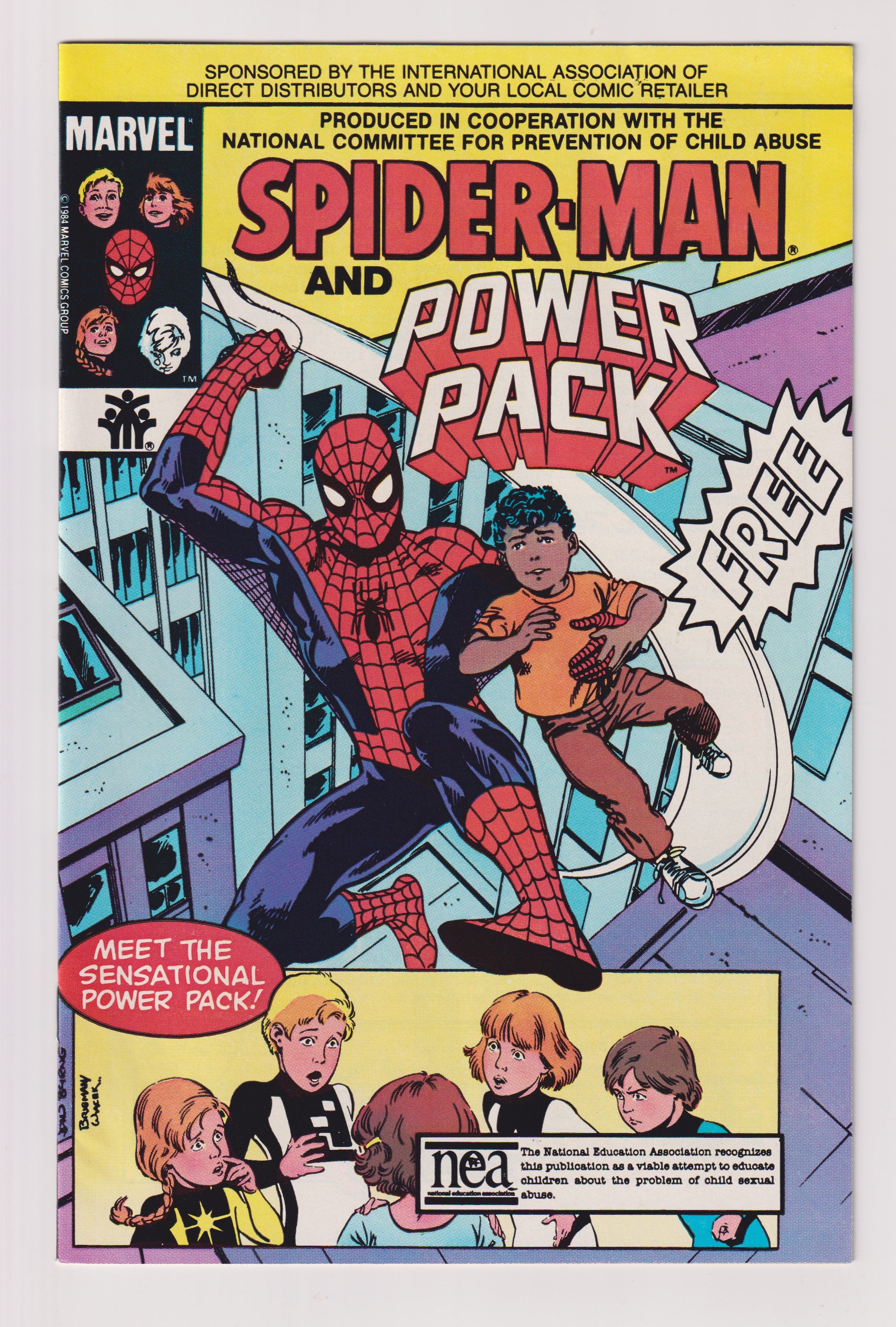 Photo of Spider-Man And Power Pack, Vol. 1 (1984)  Iss 1 Near Mint  Comic sold by Stronghold Collectibles
