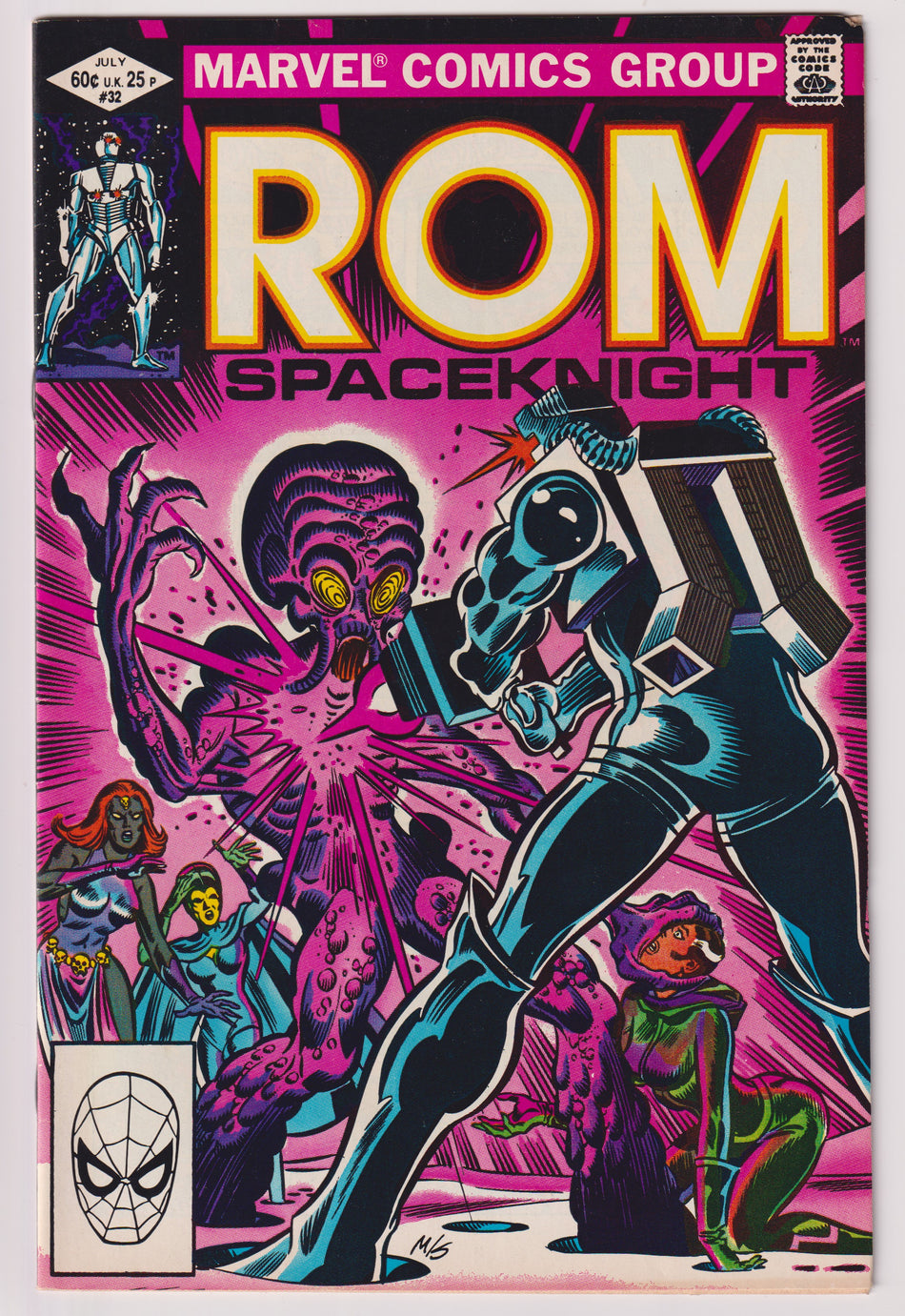Photo of Rom (Marvel) (1982)  Iss 32 Very Fine - Early Rogue App. Comic sold by Stronghold Collectibles