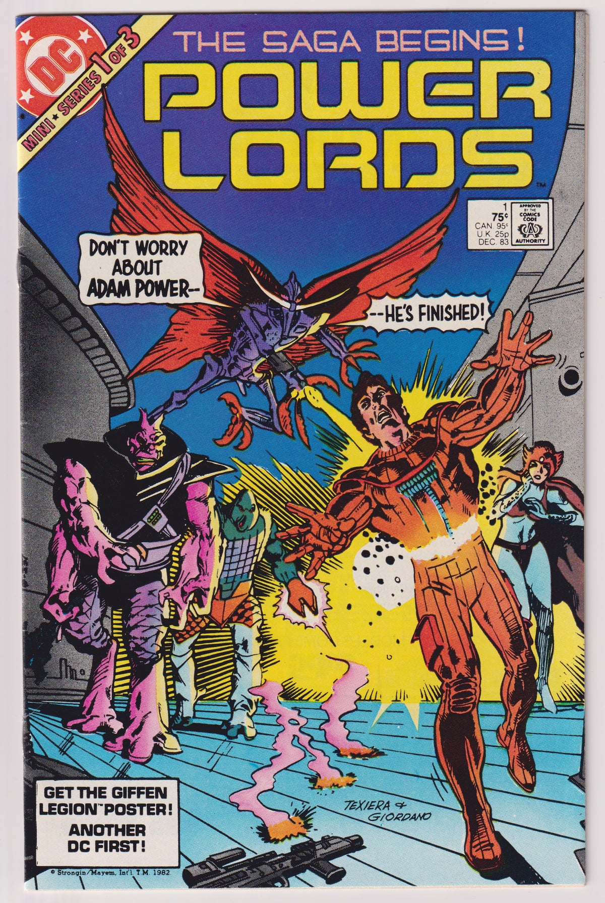 Photo of Power Lords (1983)  Iss 1 Very Fine +  Comic sold by Stronghold Collectibles