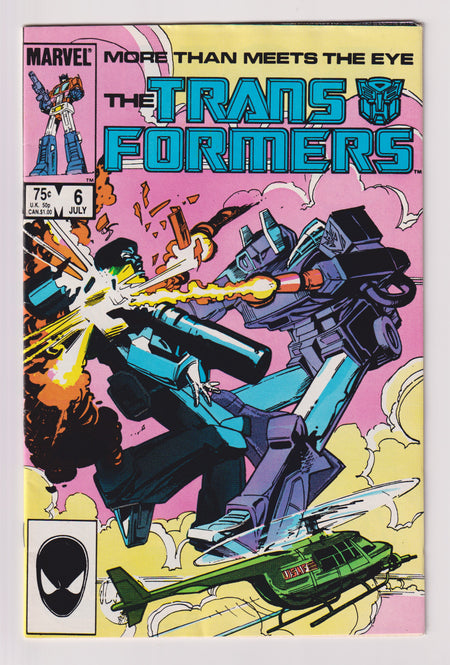 Photo of Transformers (1985)  Iss 6 Near Mint -  Comic sold by Stronghold Collectibles