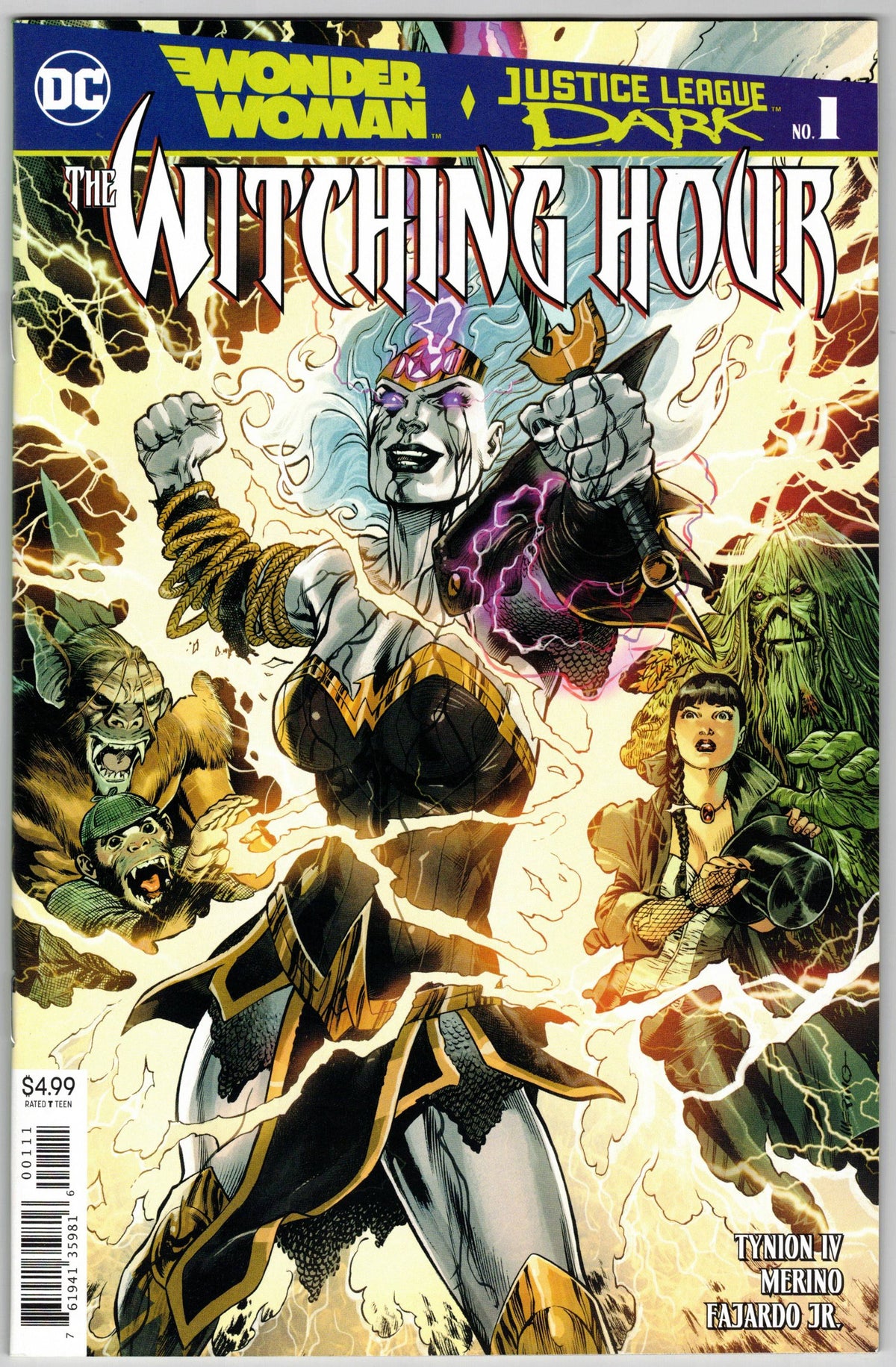 Photo of Wonder Woman and Justice League Dark: The Witching Hour (2018) Issue 1A - Near Mint Comic sold by Stronghold Collectibles