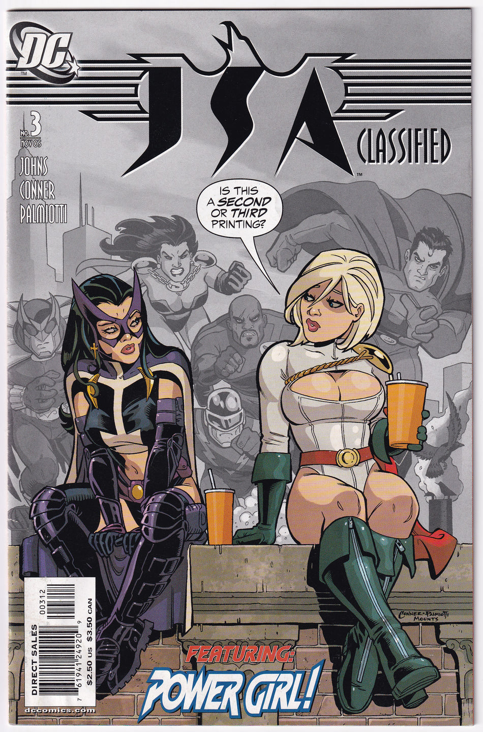 Photo of JSA Classified  (2005)  Issue 3B  Near Mint Comic sold by Stronghold Collectibles