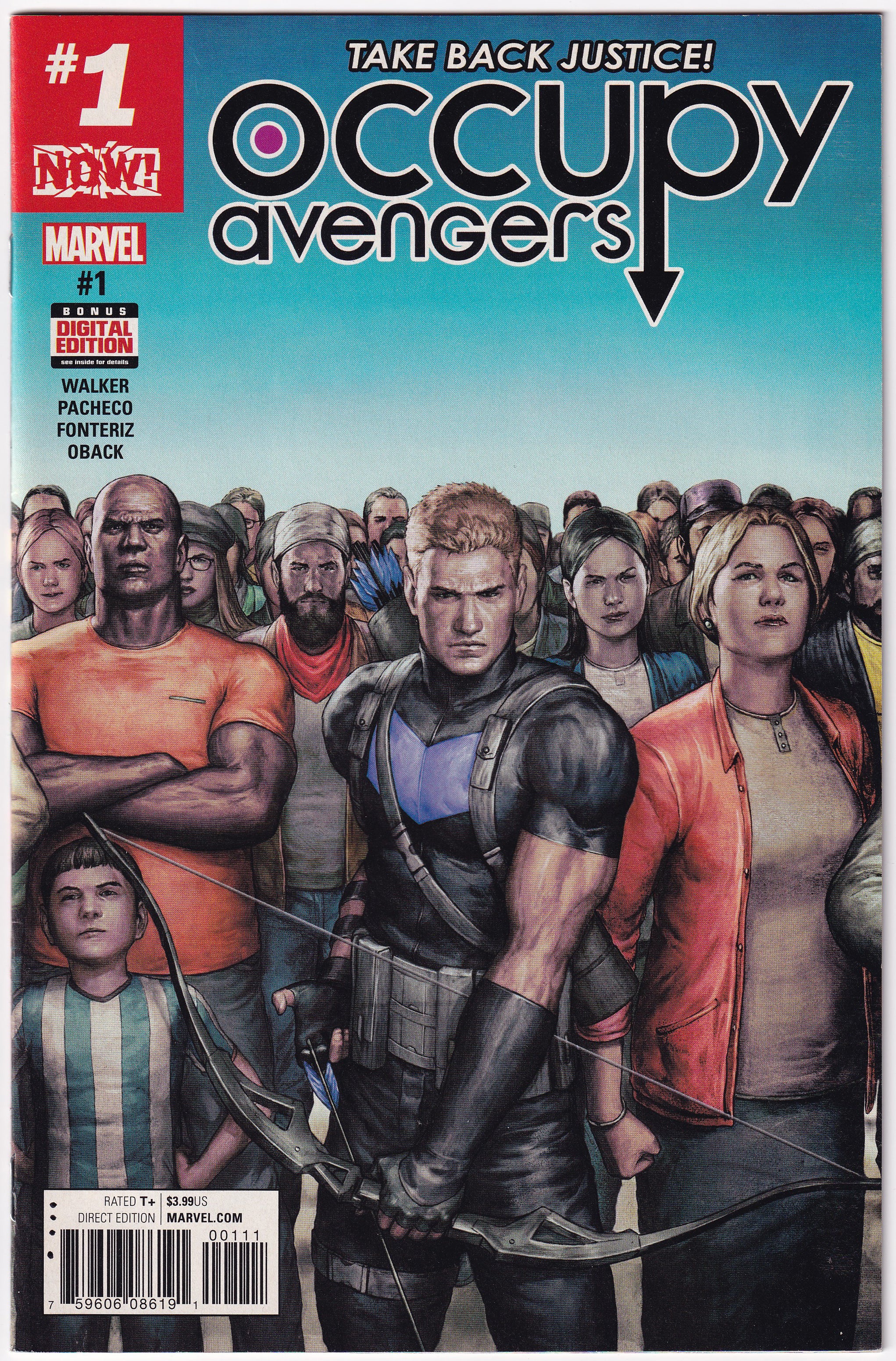Photo of Occupy Avengers Vol. 1 (2016)  Issue 1A   Comic sold by Stronghold Collectibles
