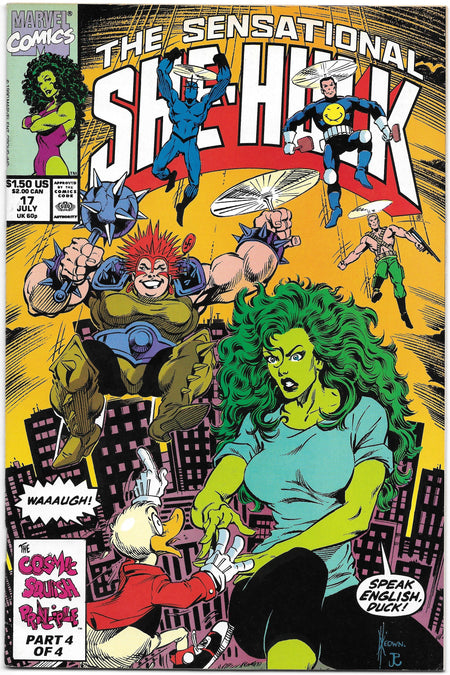 Photo of Sensational She-Hulk (1990)  Iss 17 Very Fine  Comic sold by Stronghold Collectibles