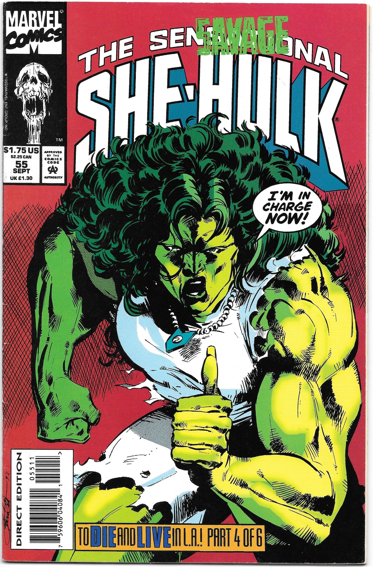 Photo of Sensational She-Hulk (1993)  Iss 55 Very Fine +  Comic sold by Stronghold Collectibles