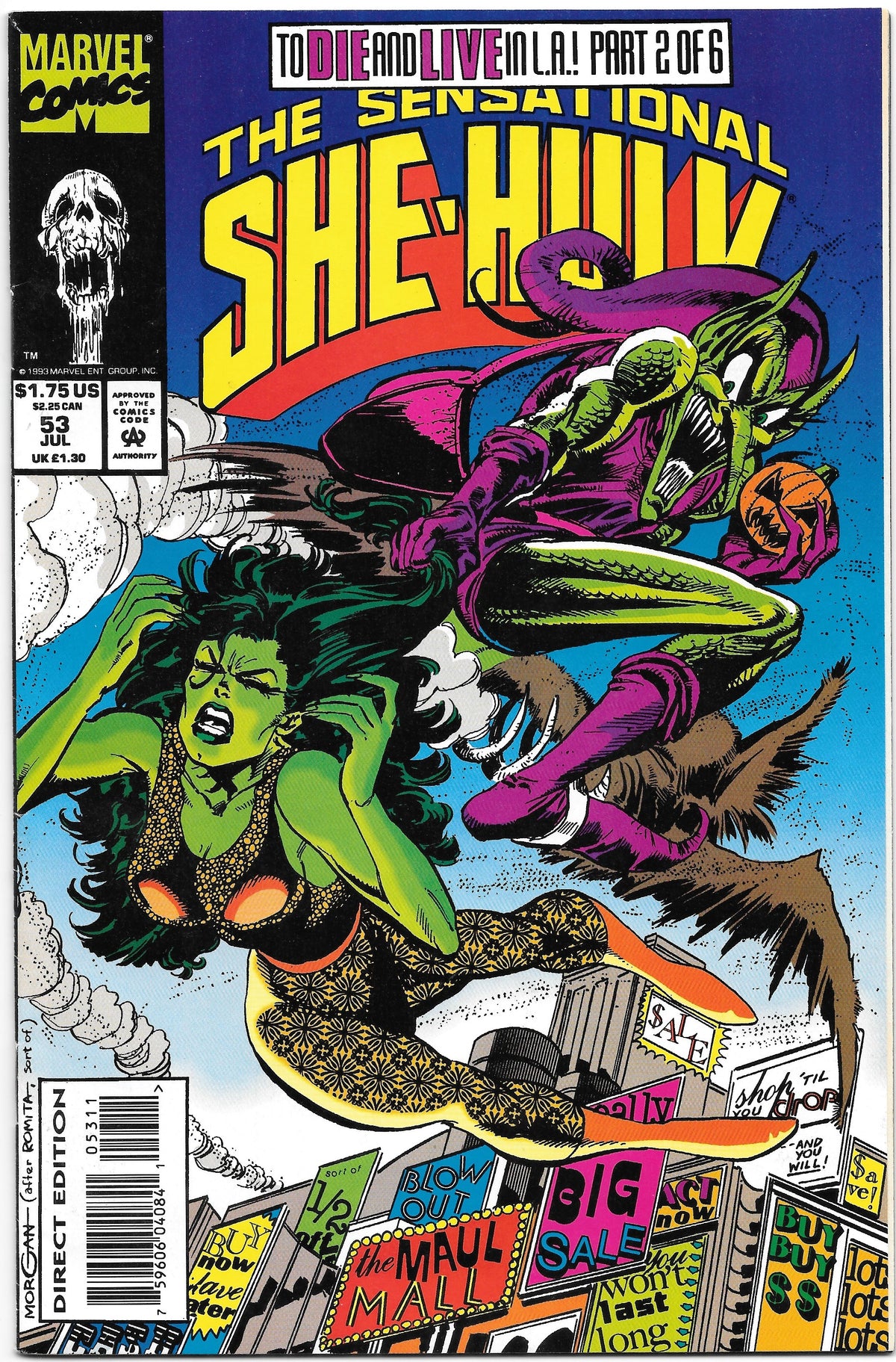 Photo of Sensational She-Hulk (1993)  Iss 53 Near Mint -  Comic sold by Stronghold Collectibles
