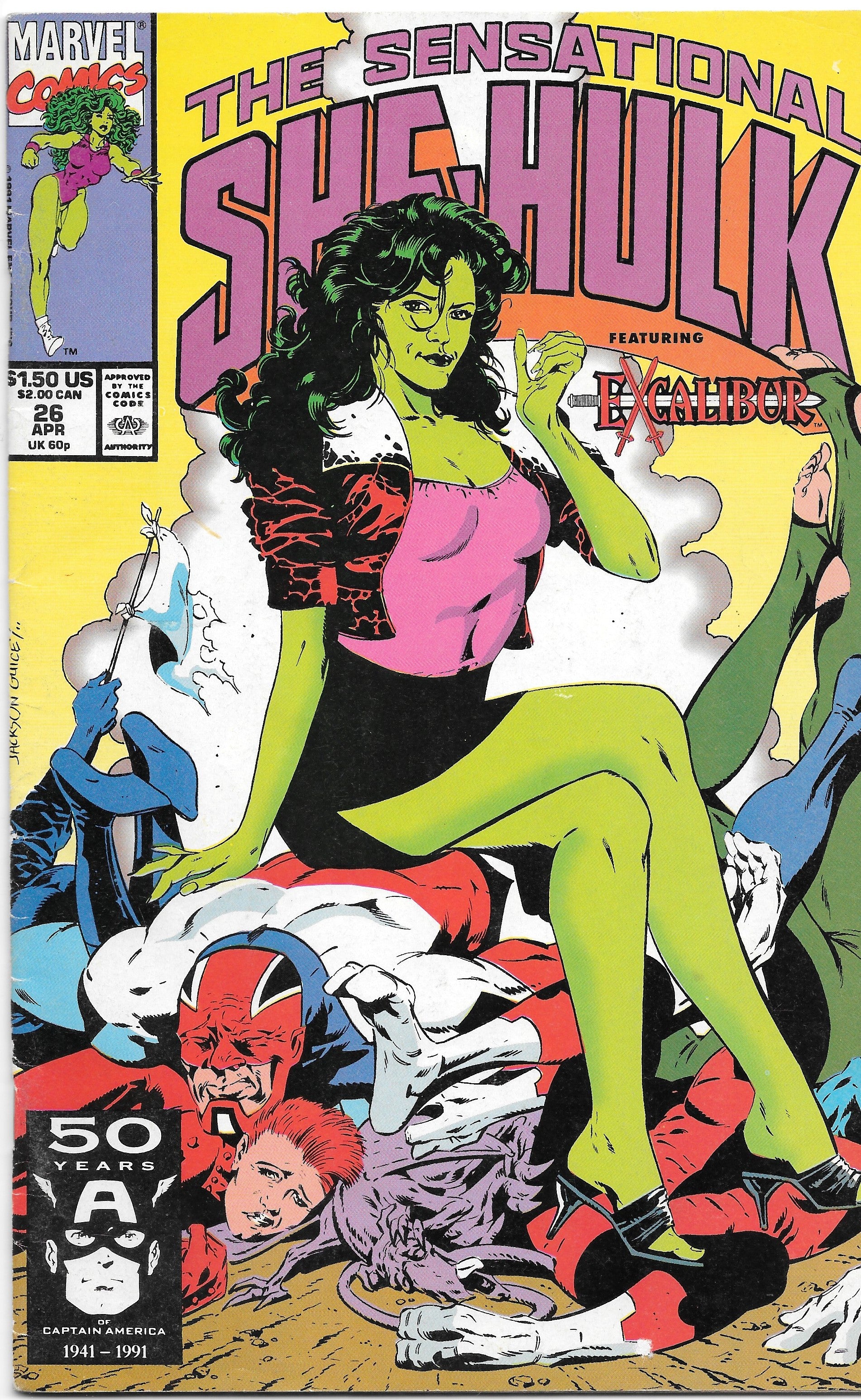 Photo of Sensational She-Hulk (1991)  Iss 26 Very Good/Fine  Comic sold by Stronghold Collectibles