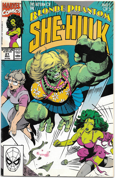 Photo of Sensational She-Hulk (1990)  Iss 21 Fine/Very Fine  Comic sold by Stronghold Collectibles