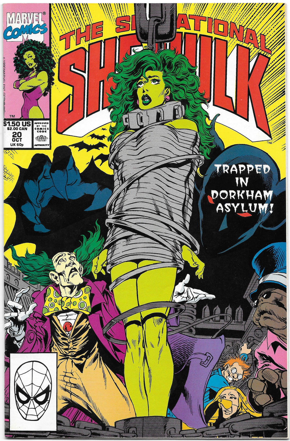 Photo of Sensational She-Hulk (1990)  Iss 20 Very Fine +  Comic sold by Stronghold Collectibles