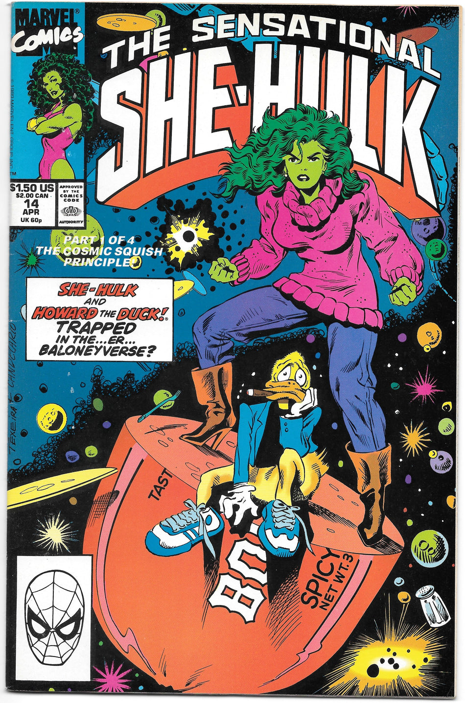 Photo of Sensational She-Hulk (1990)  Iss 14A Very Fine  Comic sold by Stronghold Collectibles