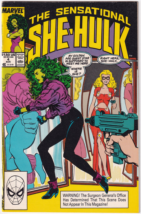 Photo of Sensational She-Hulk (1989)  Iss 4A Very Fine -  Comic sold by Stronghold Collectibles