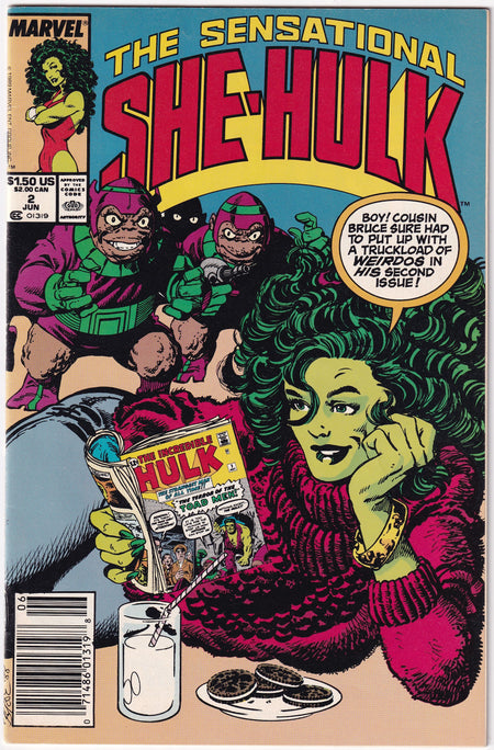 Photo of Sensational She-Hulk (1989)  Iss 2B Very Fine +  Comic sold by Stronghold Collectibles