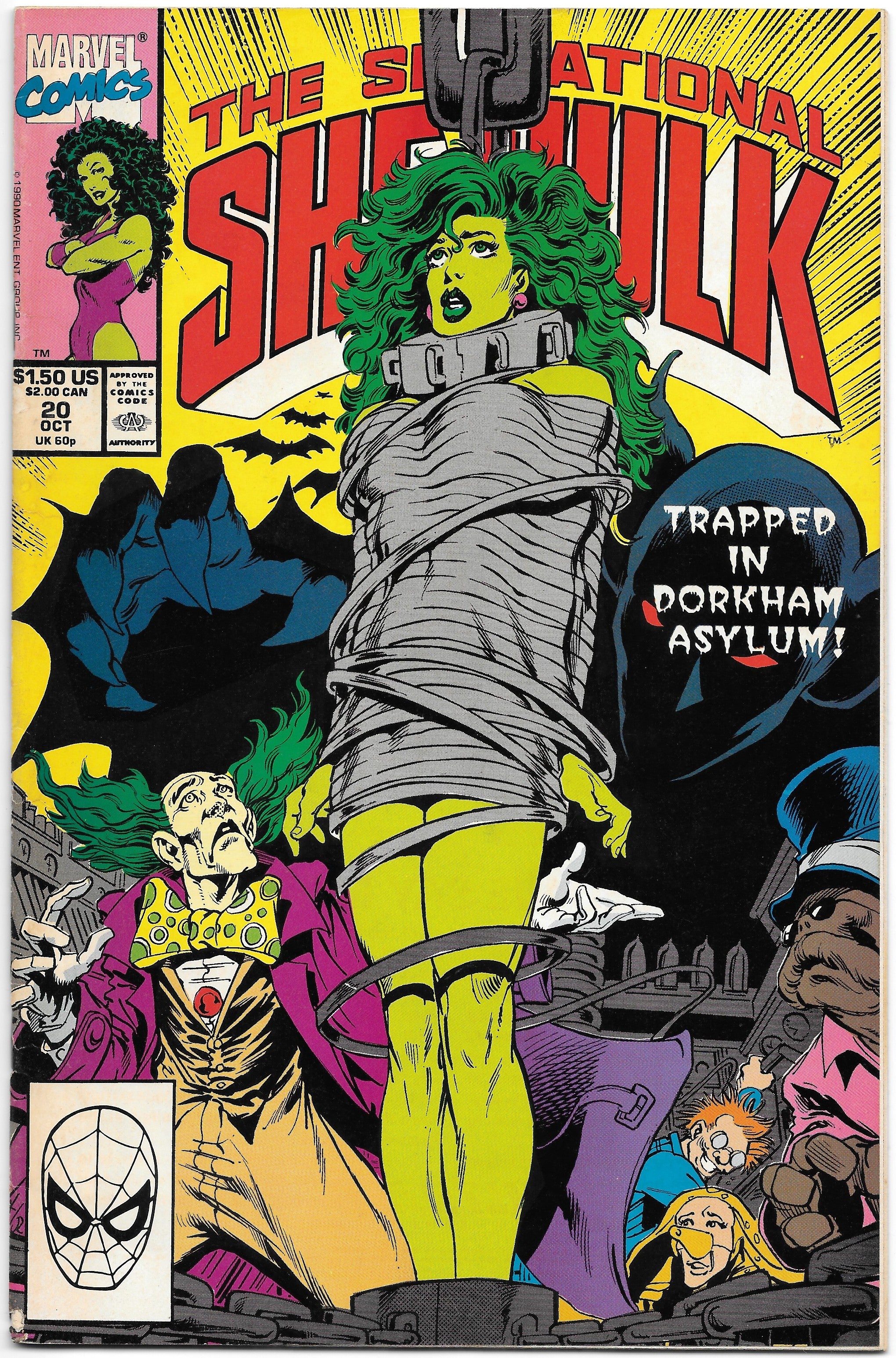 Photo of Sensational She-Hulk (1990)  Iss 20 Very Good/Fine  Comic sold by Stronghold Collectibles