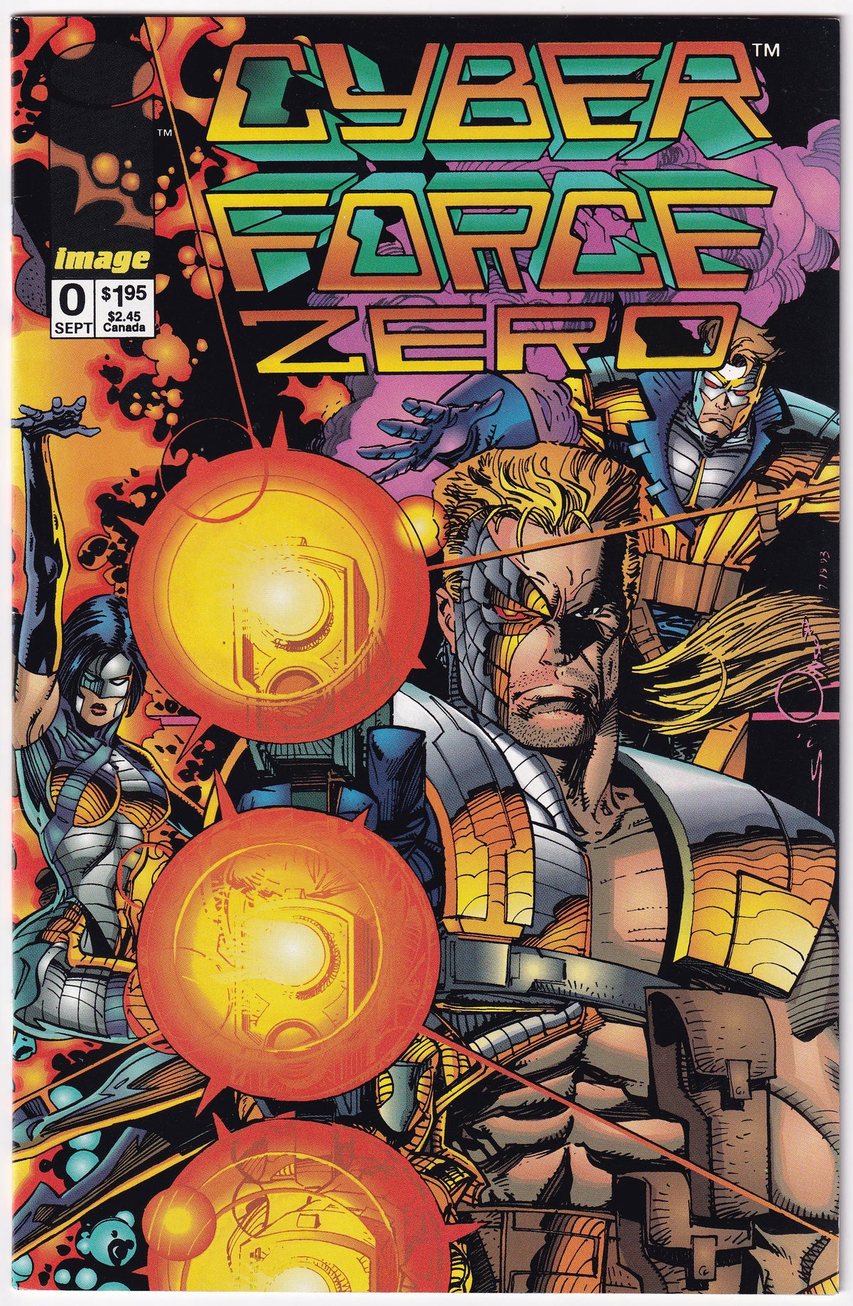 Photo of Cyberforce, Vol. 1 (1993)  Iss 0A   Comic sold by Stronghold Collectibles