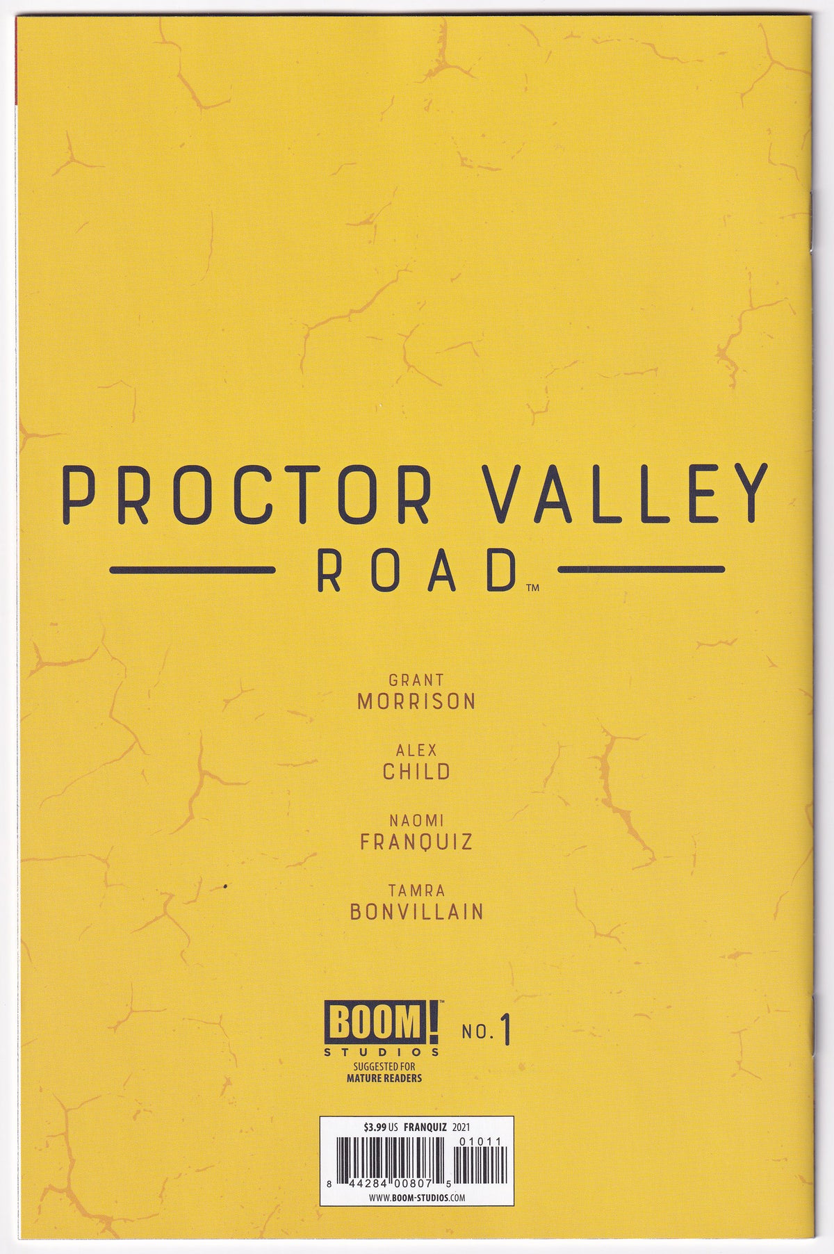 Photo of Proctor Valley Road (2021)  Iss 1A Near Mint  Comic sold by Stronghold Collectibles