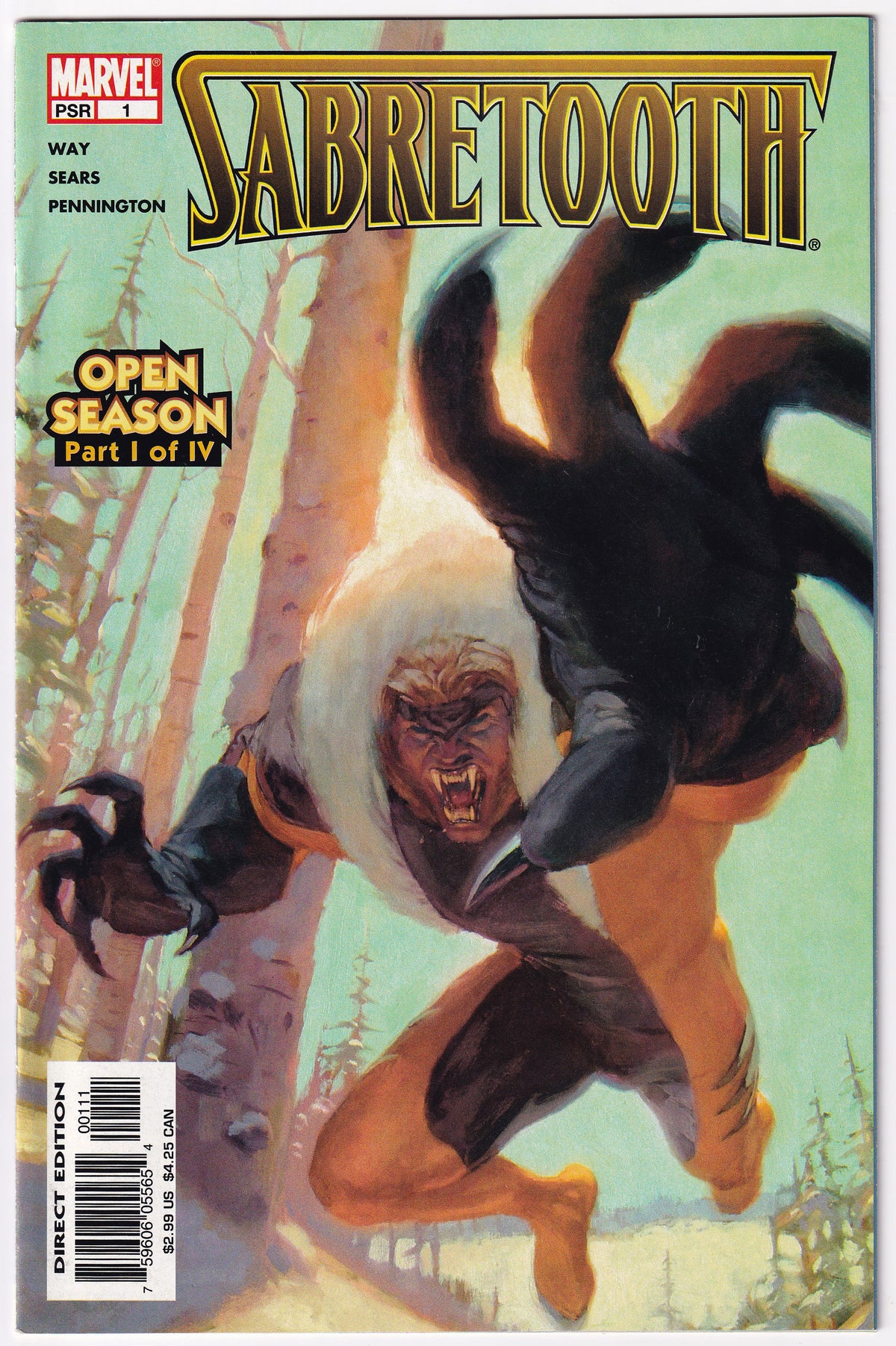 Photo of Sabretooth: Open Season (2003)  Iss 1 Near Mint -  Comic sold by Stronghold Collectibles