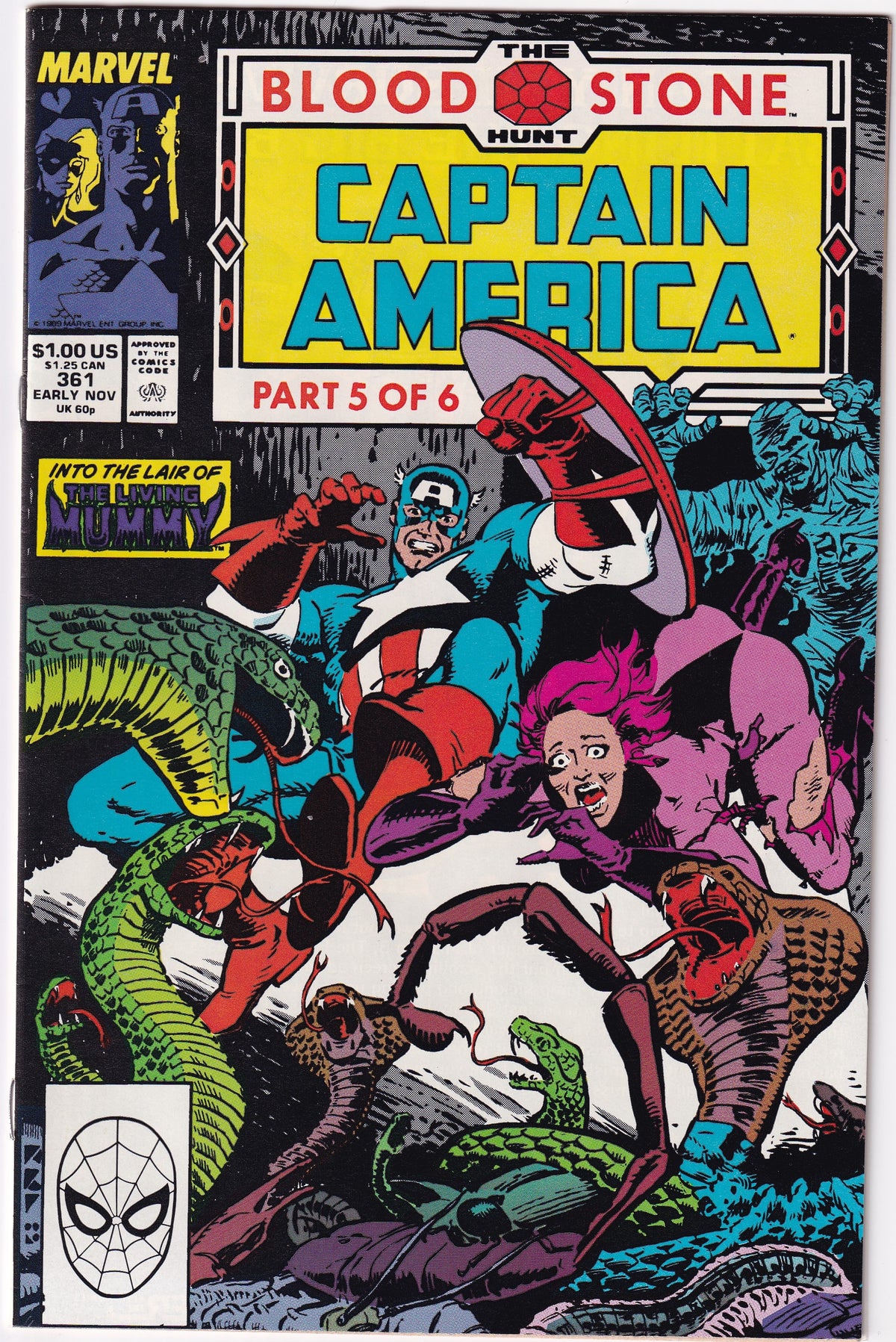 Photo of Captain America, Vol. 1 (1989)  Iss 361   Comic sold by Stronghold Collectibles
