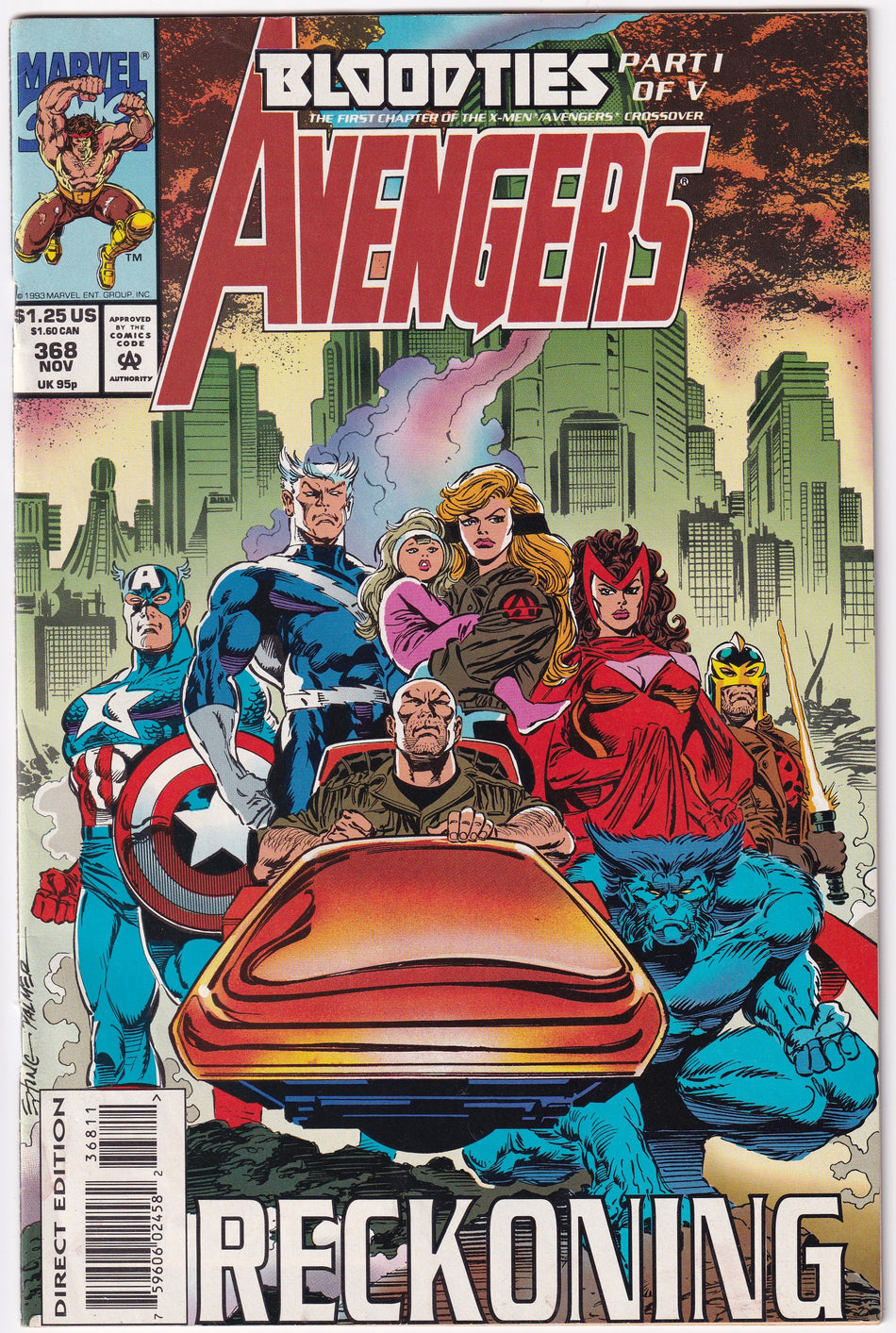 Photo of Avengers, Vol. 1 (1993)  Iss 368 Very Fine +  Comic sold by Stronghold Collectibles