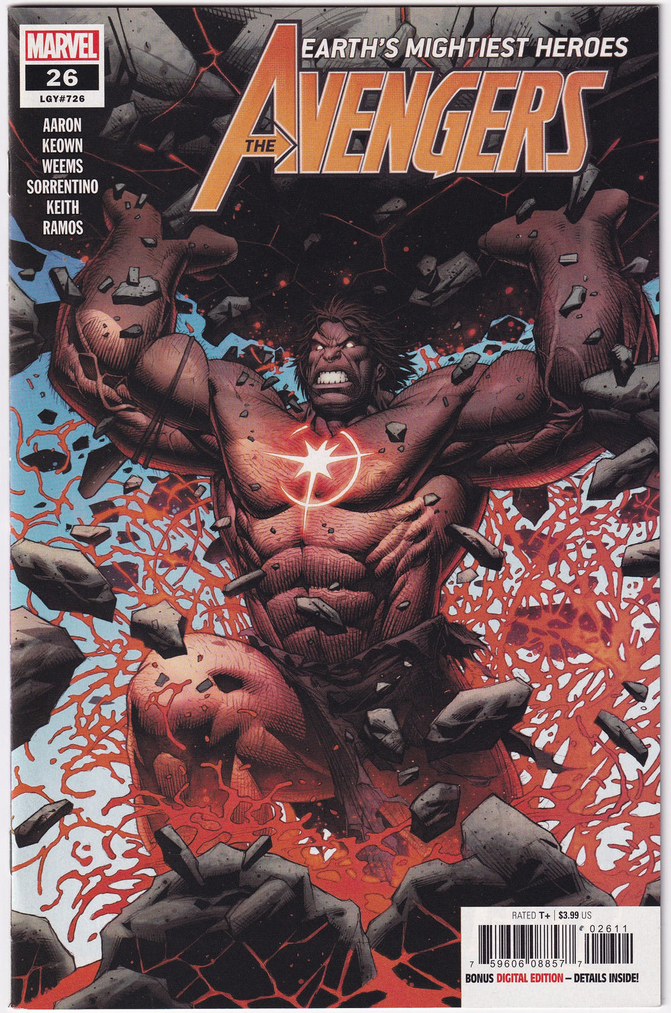 Photo of Avengers, Vol. 8 (2019)  Iss 26A Very Fine +  Comic sold by Stronghold Collectibles