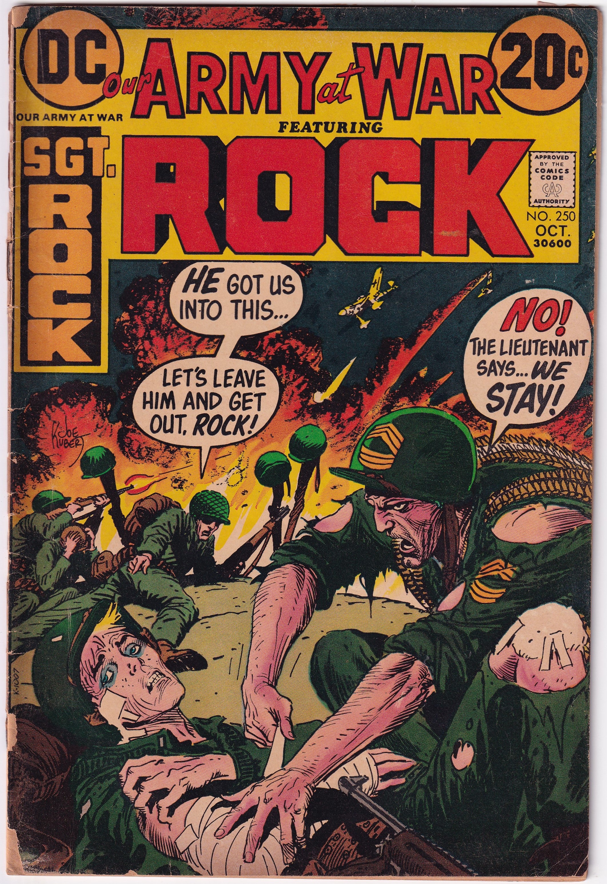 Photo of Our Army At War, Vol. 1 (1972)  Iss 250 Good +  Comic sold by Stronghold Collectibles