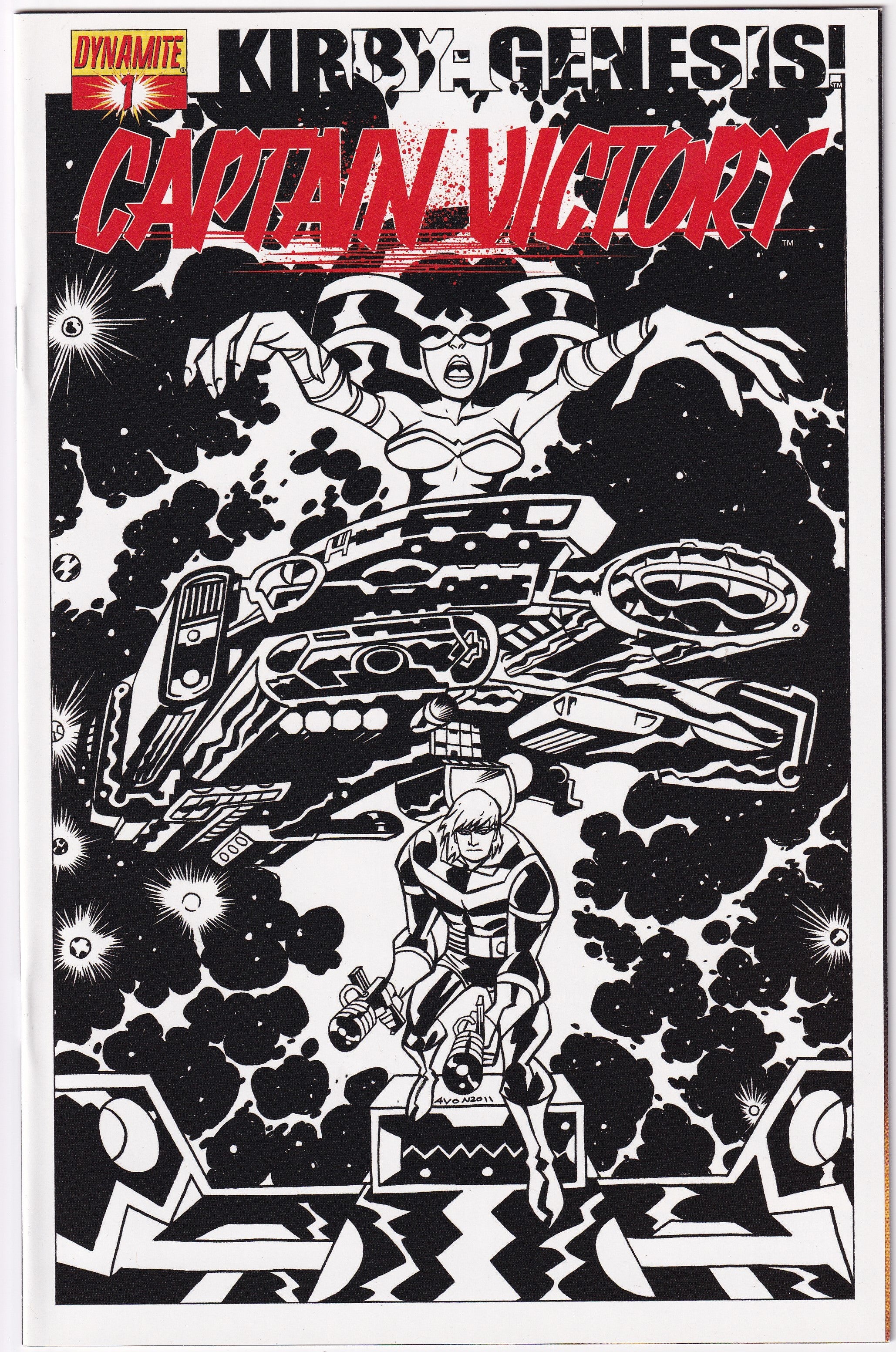 Photo of Kirby: Genesis: Captain Victory (2012)  Iss 1J Near Mint -  Comic sold by Stronghold Collectibles