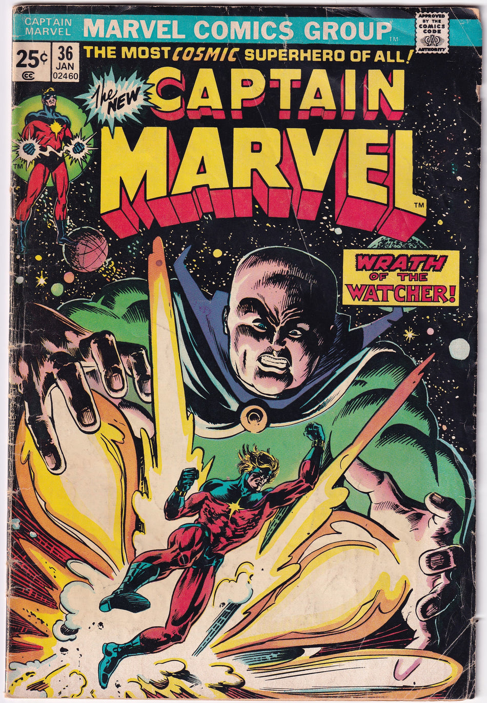 Photo of Captain Marvel, Vol. 1 (1975)  Iss 36 Good/Very Good  Comic sold by Stronghold Collectibles