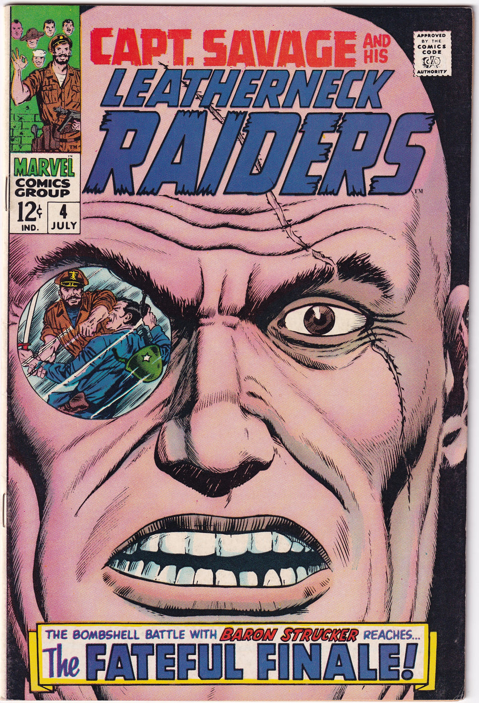 Photo of Captain Savage And His Leatherneck Raiders (1968)  Iss 4 Very Fine  Comic sold by Stronghold Collectibles