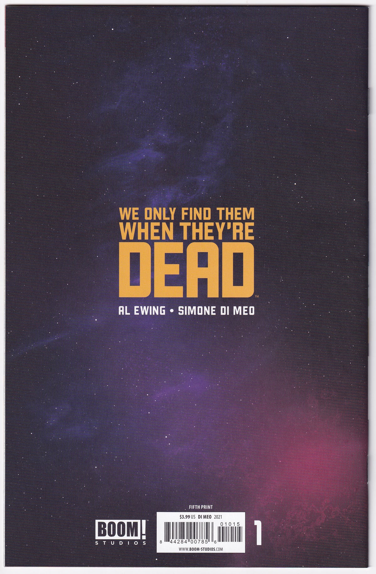 Photo of We Only Find Them When They'Re Dead (2020)  Iss 1Y Near Mint  Comic sold by Stronghold Collectibles