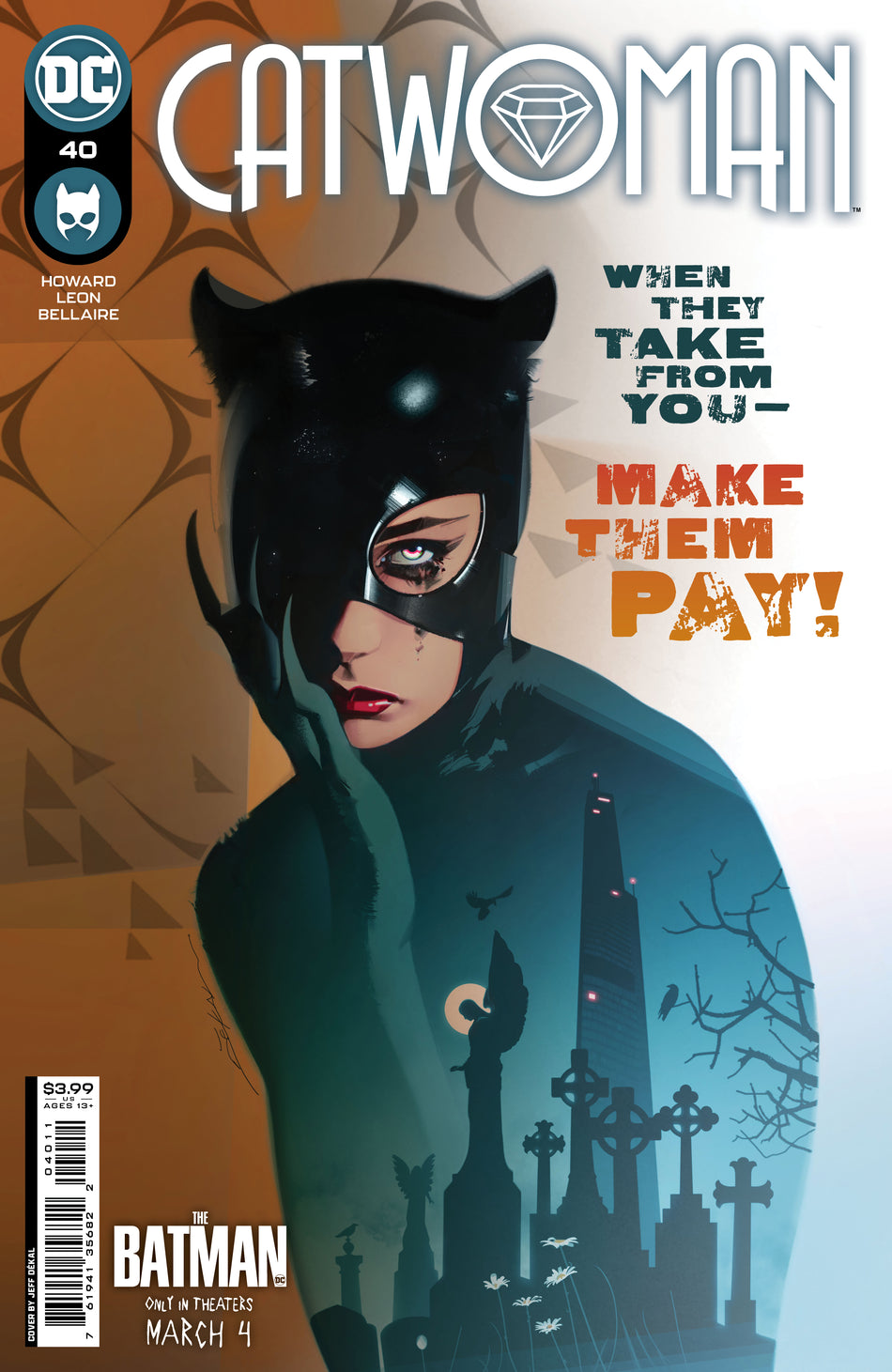 Image of Catwoman 40A Jeff Dekal comic sold by Stronghold Collectibles