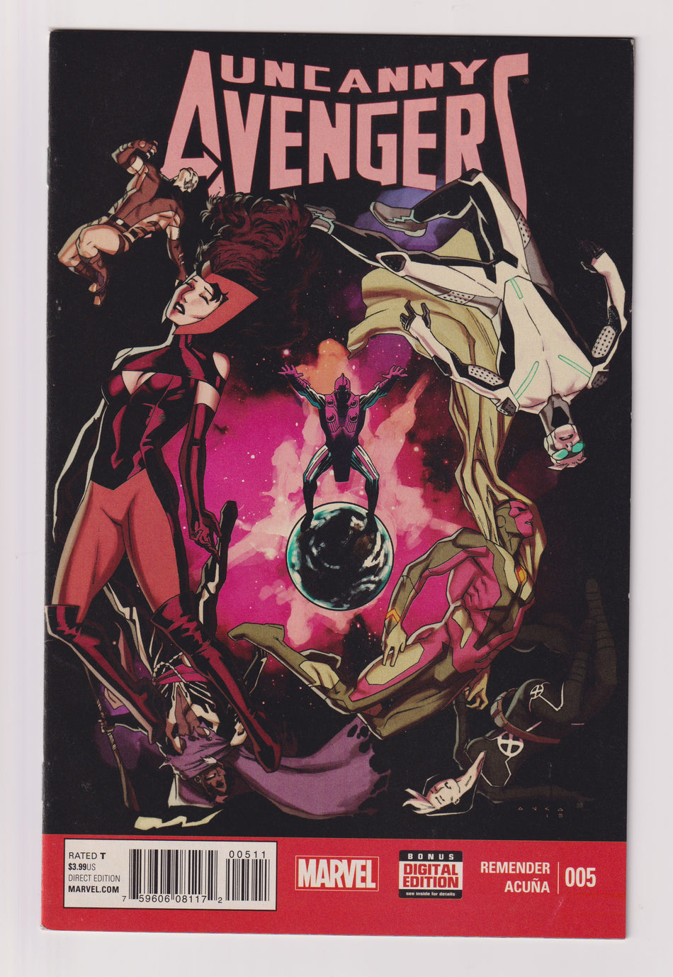 Photo of Uncanny Avengers, Vol. 2 (2015)  Iss 5A   Comic sold by Stronghold Collectibles