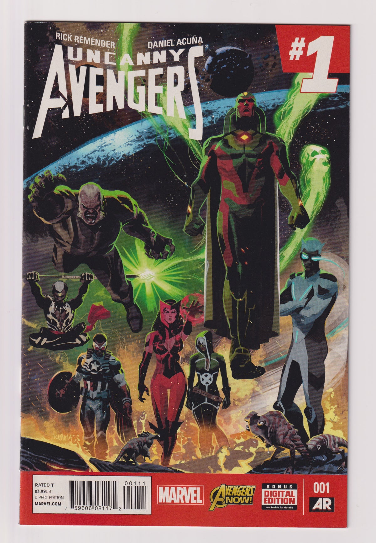 Photo of Uncanny Avengers, Vol. 2 (2015)  Iss 1A Near Mint  Comic sold by Stronghold Collectibles