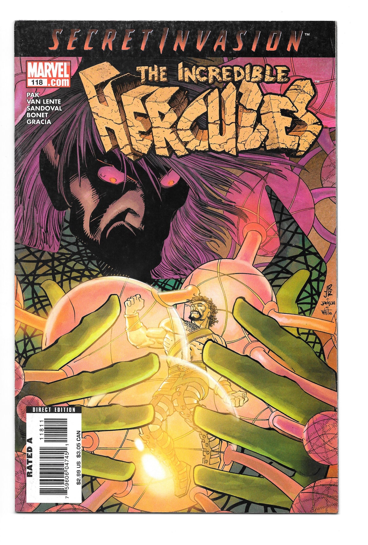 Photo of Incredible Hercules (2008)  Iss 118A Near Mint  Comic sold by Stronghold Collectibles